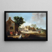 Campaign Fair Painting - Pieter de Bloot — framed artwork on a wall