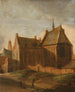 klooster van Sainte-Agnès in Utrecht - Pieter des Ruelles — weergave van het kunstwerk