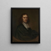 Portret van een man - Pieter van Anraedt — ingelijst kunstwerk aan de muur