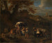Scene van herders - Pieter van Bloemen — weergave van het kunstwerk