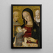 Maagd met Kind met Sint Bernardinus en Sint Catharina van Siena - Pietro di Domenico — weergave van het kunstwerk