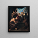 Mariage mystique de sainte Catherine - Pietro Faccini — ingelijst kunstwerk aan de muur