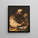 Sint Matthäus - Pietro Francesco Guala — ingelijst kunstwerk aan de muur