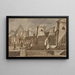 Een Egyptisch decor - Pietro Gonzaga — ingelijst kunstwerk aan de muur