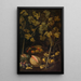 Natuurgetuigenis met fruit en wijnstok - Pietro Paolo Bonzi — ingelijst kunstwerk aan de muur