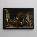De vreugden van het huis - Pietro Saltini — ingelijst kunstwerk aan de muur