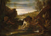 van Alexandre de Grote gered uit de rivier de Cydnus - Pietro Testa — weergave van het kunstwerk