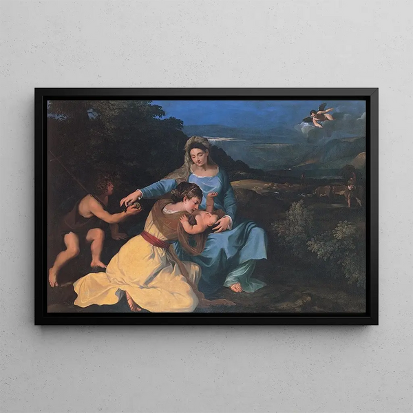 Pietro da Cortona - Madonna with the Child Saint Catherine and Saint John.webp