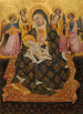 Maagd met Kind met engelen - Pietro di Domenico da Montepulciano — weergave van het kunstwerk