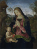 Maagd met Kind - Pintoricchio — weergave van het kunstwerk