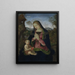 Maagd met Kind - Pintoricchio — ingelijst kunstwerk aan de muur