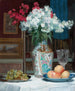 Natuurstudie met boeket phlox - Piotr Hipolit Krasnodbski — weergave van het kunstwerk