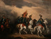 Hussards bleus - Piotr Michałowski — weergave van het kunstwerk
