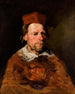 Cardinal - Piotr Michałowski — weergave van het kunstwerk