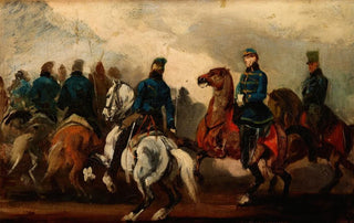 Piotr Michaowski - Detachment of Austrian Hussars.webp