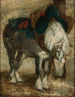 Percheron getrokken - Piotr Michałowski — weergave van het kunstwerk