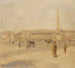 Reproductie van het schilderij Place de la Concorde no III - Frank Edwin Scott