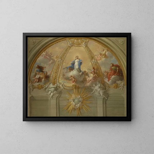Onberispelijk ontwerp - Placido Costanzi — ingelijst kunstwerk aan de muur