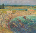 Bailey's Beach in Newport RI - Childe Hassam — weergave van het kunstwerk