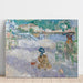 Nice Beach Painting by Berthe Morisot — wall display of the artwork