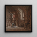 Plâtrier - John Cranch — ingelijst kunstwerk aan de muur
