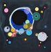 Meerdere cirkels - Wassily Kandinsky — weergave van het kunstwerk
