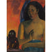 Reproduction of the painting Poems Barbarians - Paul Gauguin