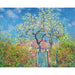 Reproductie van het schilderij Poirier en Bloemen - Claude Monet