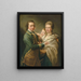 Arthur Saunders Gore, vicomte Sudley, later 2e graaf van Arran 1734-1809 en zijn echtgenote - Pompeo Batoni — ingelijst kunstwerk aan de muur