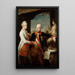 L'keizer Jozef II met groothertog Piëro Leopold van Toscane - Pompeo Batoni — ingelijst kunstwerk aan de muur