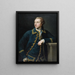 Portret van een man in een groen pak - Pompeo Batoni — ingelijst kunstwerk aan de muur