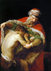 Le Retour du fils prodigue - Pompeo Batoni — weergave van het kunstwerk