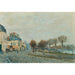 Reproductie van het schilderij Port-Marly vóór de overstroming - Alfred Sisley