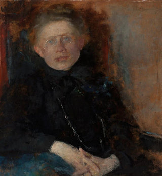 Portrait d'Anna Saryusz Zaleska vers 1880, après 1863, peintre - Olga Boznanska