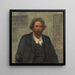 Portret van Erik Vullum - JAG Acke — ingelijst kunstwerk aan de muur