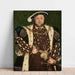 Reproduction of the painting Portrait of Henry VIII, King of England - Hans Holbein the Younger