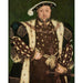 Reproduction of the painting Portrait of Henry VIII, King of England - Hans Holbein the Younger