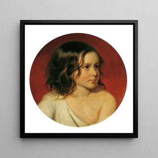 Portrait d'enfant - Josef Matthias Aigner