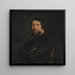 Portret van een man - Francesco Hayez — ingelijst kunstwerk aan de muur