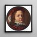 Portret van een jongen - Angelo Caroselli — ingelijst kunstwerk aan de muur