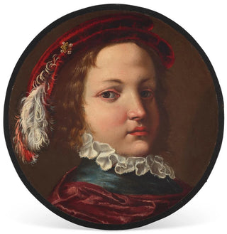 Portrait d'un garçon - Angelo Caroselli