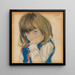Portrait of a Boy - Stanisław Wyspiański — framed artwork on a wall
