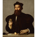 Reproductie van het schilderij Portret van een edelman - Raphael