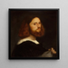 Portret van een man - Titian — ingelijst kunstwerk aan de muur