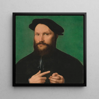 Portrait d'un homme barbu - Joos Van Cleve