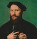 Portrait of a bearded man - Joos Van Cleve — artwork view