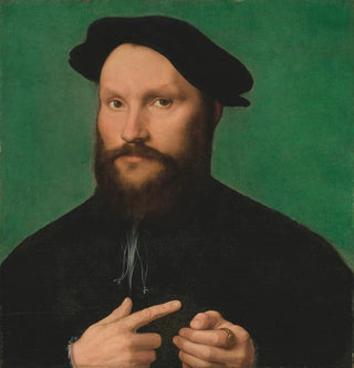 Portrait d'un homme barbu - Joos Van Cleve