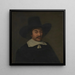 Portrait of a man, perhaps Jan de Hooghe 1608-1682 - Paulus Hennekyn — framed artwork on a wall