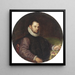 Portret van een jonge man - Lavinia Fontana — ingelijst kunstwerk aan de muur
