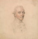 Portrait of a young man captured on the spot, turned to the right - John Smart — artwork view